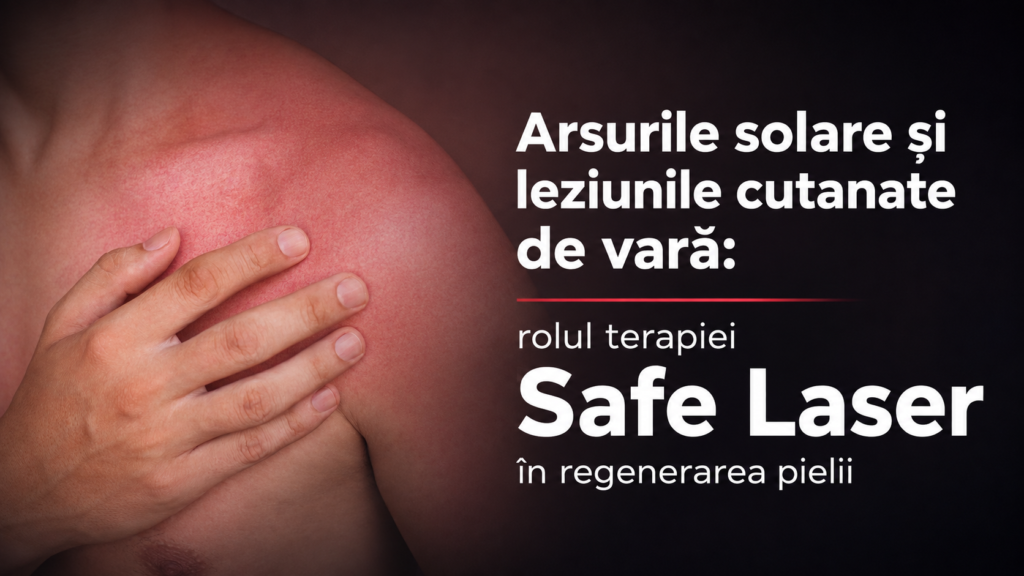 Arsurile solare și leziunile cutanate de vară: rolul terapiei Safe Laser în regenerarea pielii